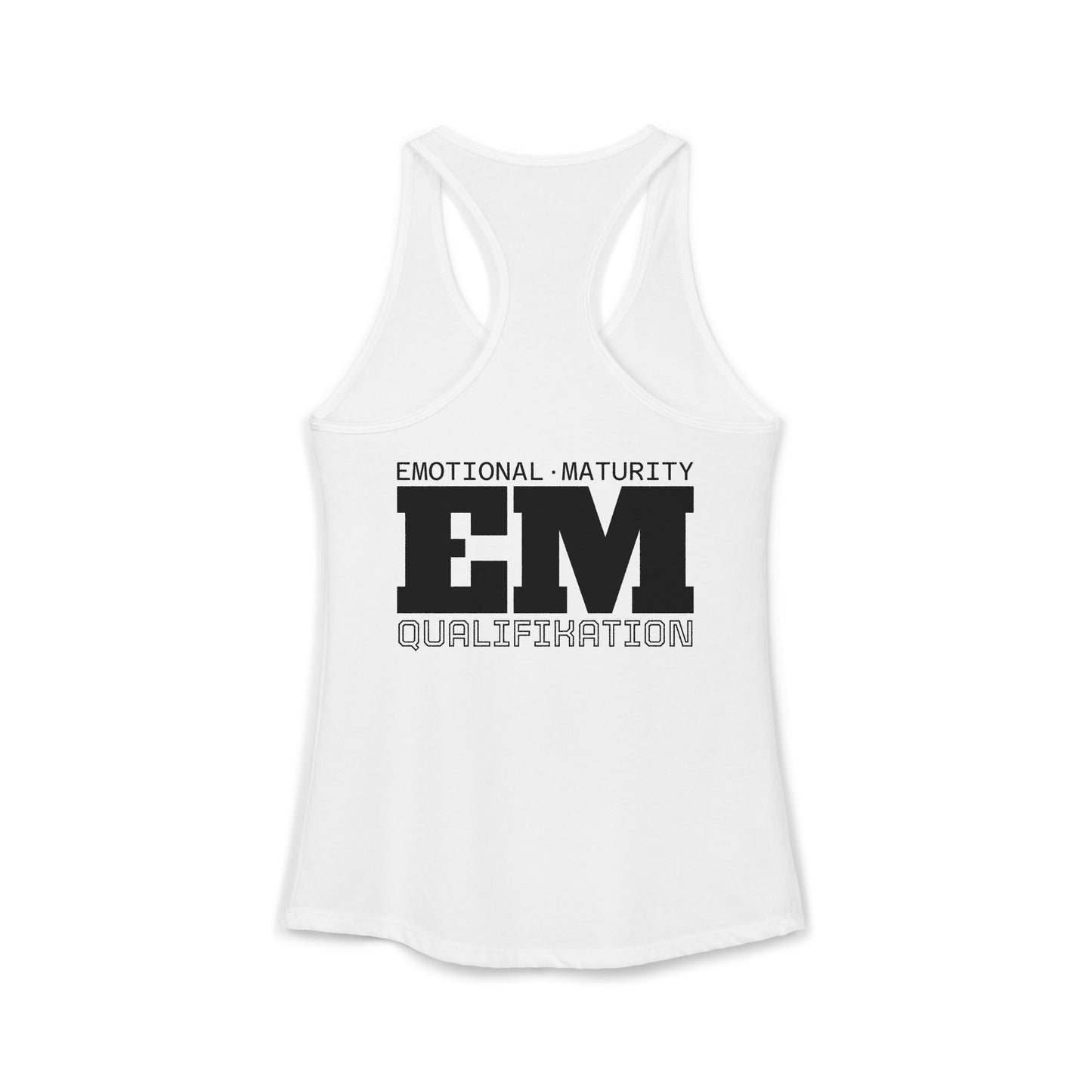 Tanktop · EM-Qualifikation · EMOTIONALE REIFE