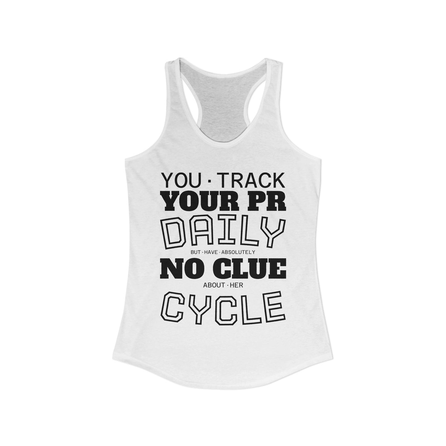 Ladies Tank Top · PR Tracking · CYCLE