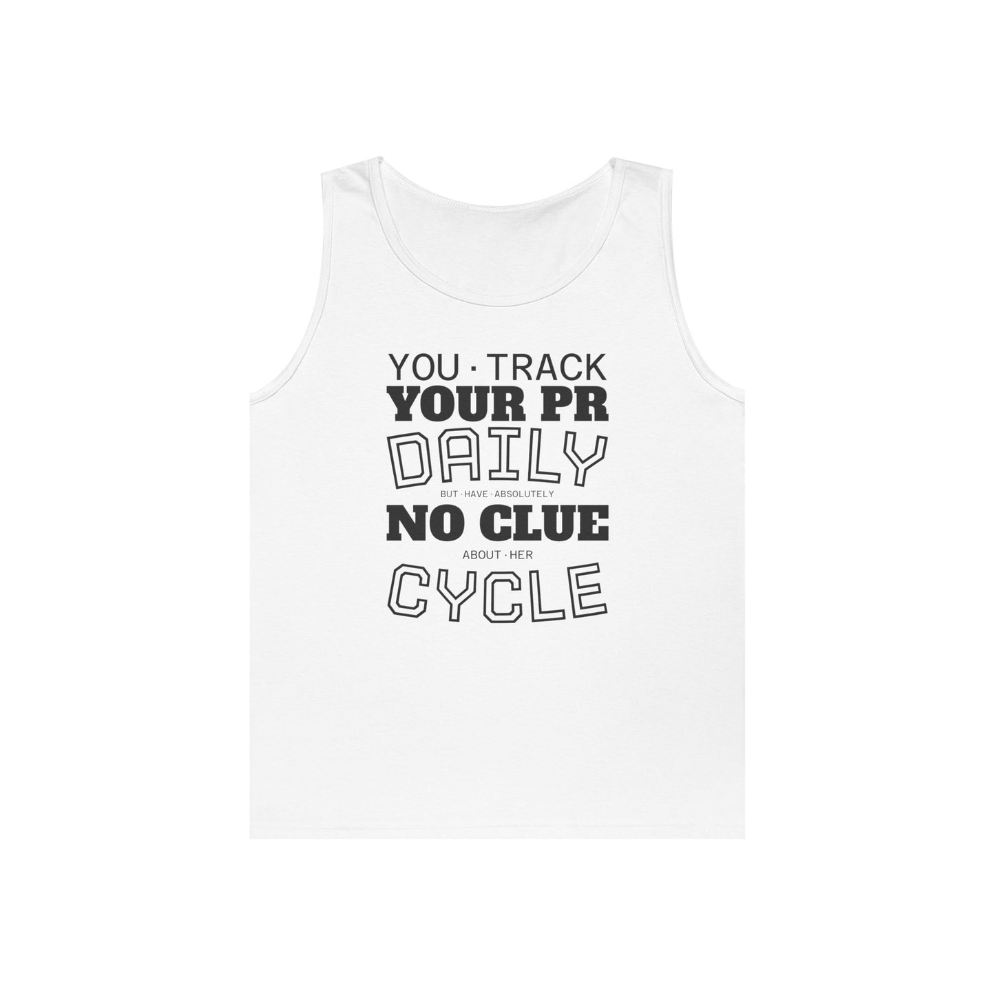 Man Tank Top · PR Tracking · CYCLE