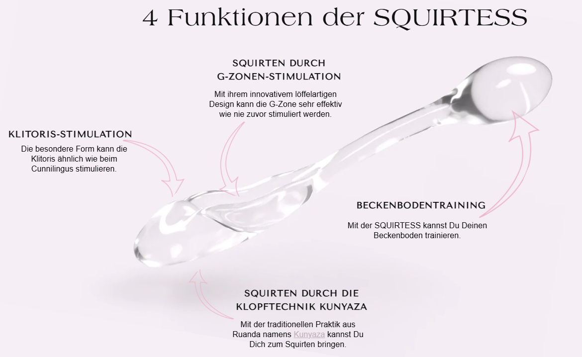 Set aus SQUIRTESS WOMAN & XXL Decke & Premium-Lernvideo (DE & EN)