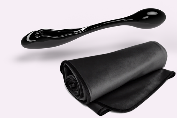 Set aus SQUIRTESS WOMAN BLACK & XXL Decke