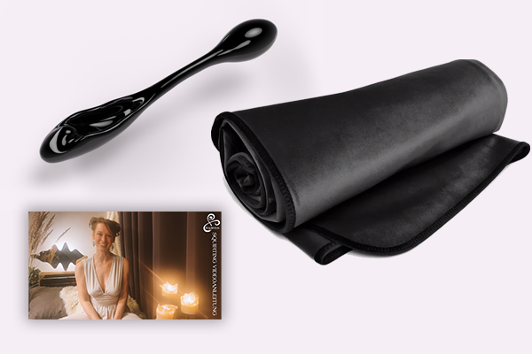 Set aus SQUIRTESS WOMAN BLACK & XXL Decke & Premium-Lernvideo (DE & EN)